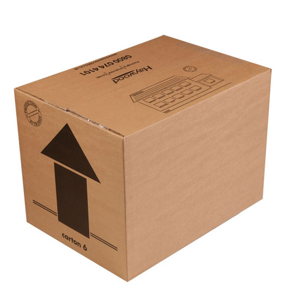 Used Moving Boxes - 10-Pack Medium 18x10x10 Inch Cardboard Boxes For Moving & Storage