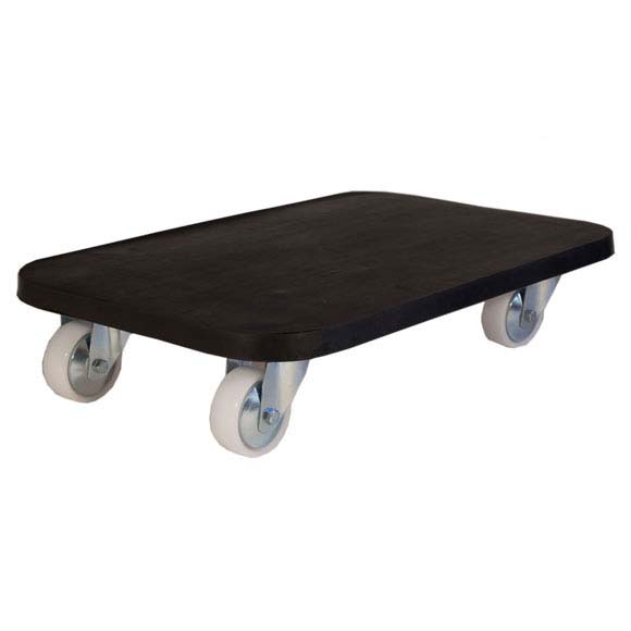Dolly Truck 4-wheel with rubber top, 15 x 24 x 5.5 , maximum 300kg load