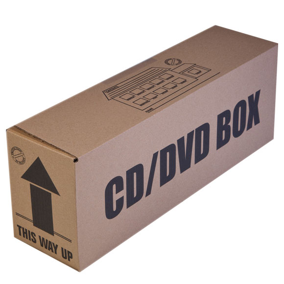 50 Pack CD and DVD Storage Boxes