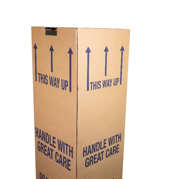 12 Pack Tall Cardboard Wardrobe Boxes Standard (48)